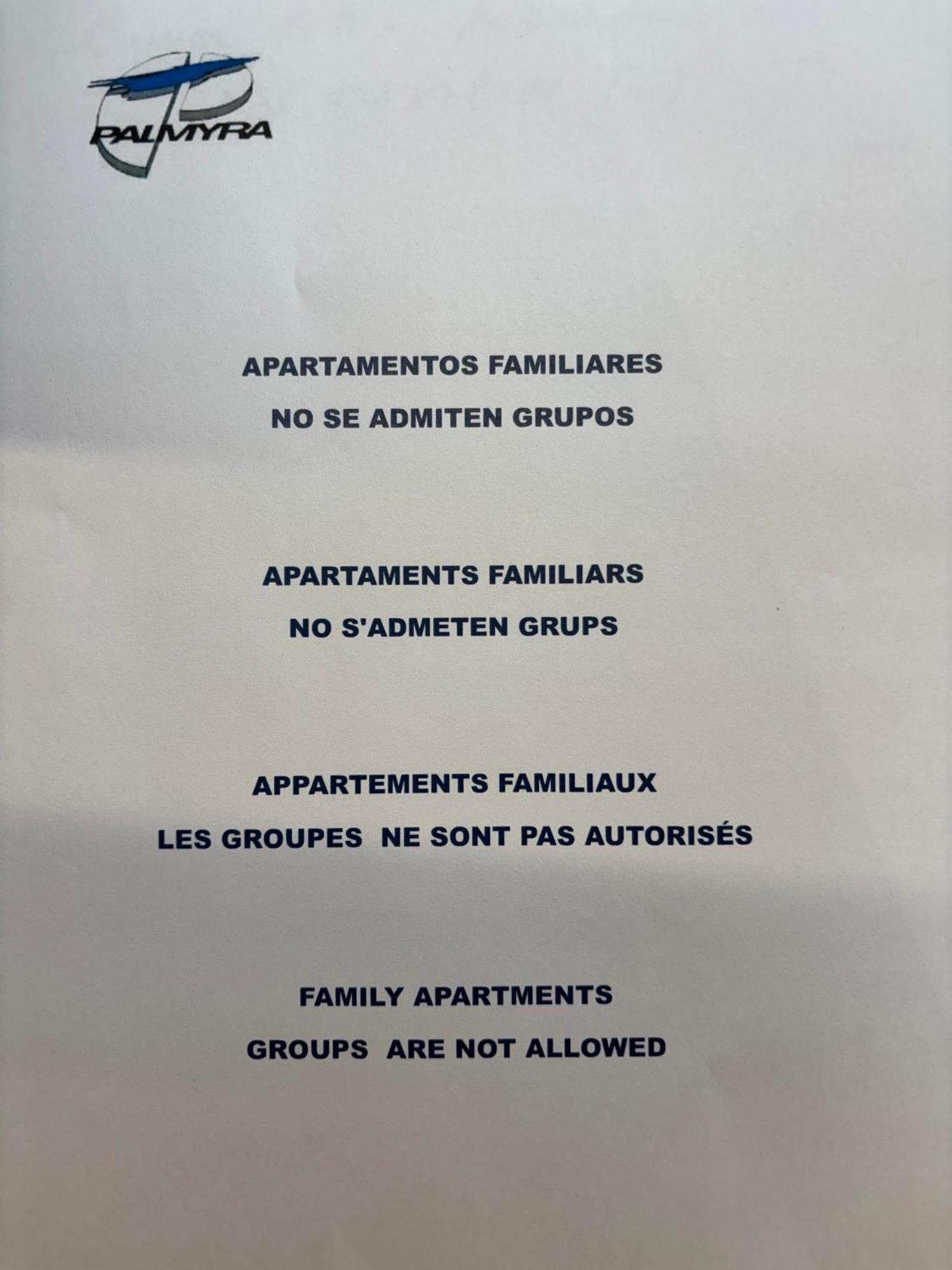 סאלו Apartamentos Paradis Palmyra מראה חיצוני תמונה